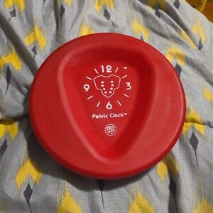 Free People Red Pelvic Clock